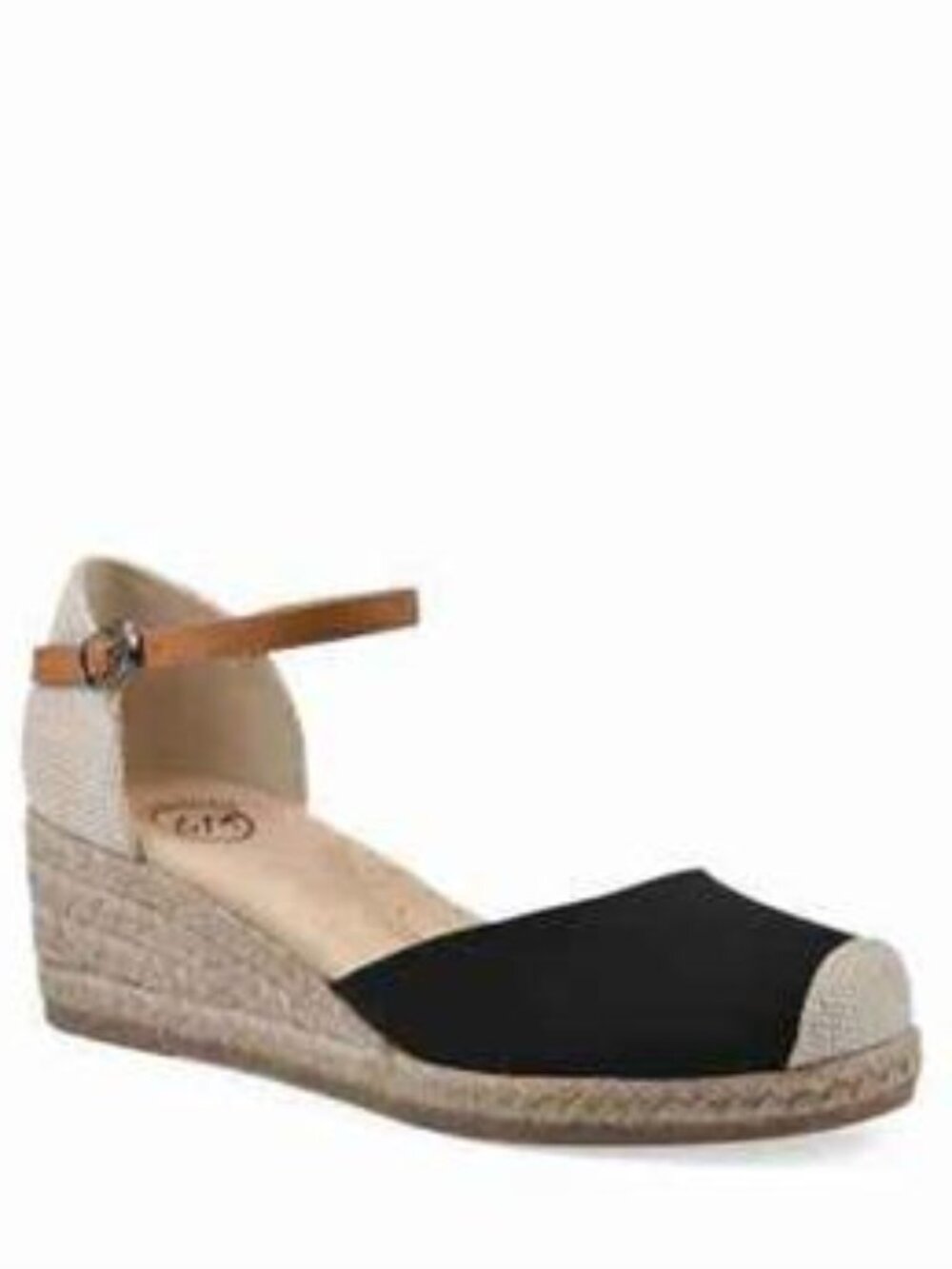NWT White Mountain Mamba Espadrille Wedge Sandals (8.5)